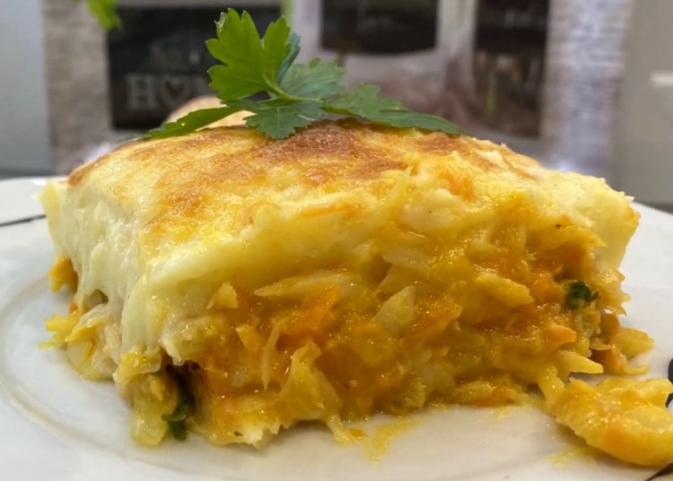 Receita de Empadão de Bacalhau