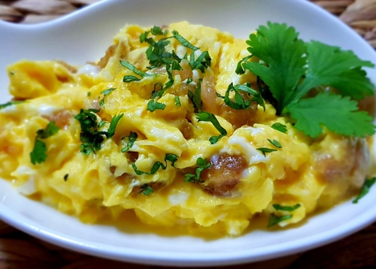 Receita de Farinheira em Ovos Mexidos