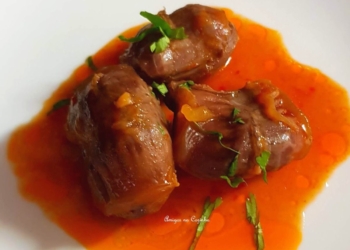 Receita das Moelas de Pato com um molho delicioso