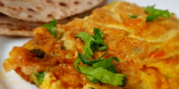Receita deliciosa da Omelete com Especiarias