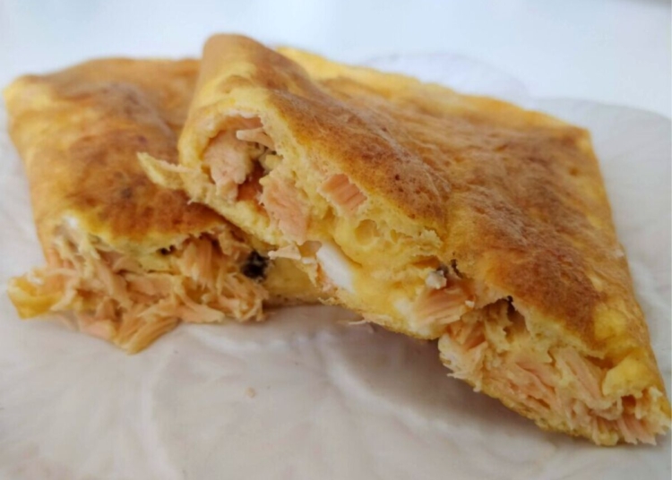Receita de Omelete de Claras com Peru e Tomate