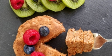 Receita das Panquecas de Cacau e Maçã