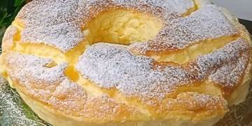 Receita fácil de Pão de Ló sem farinha