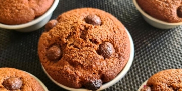 Receita dos melhores Queques de Chocolate