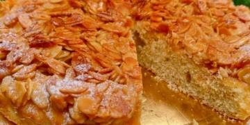 Receita da Tarte de Amêndoa crocante