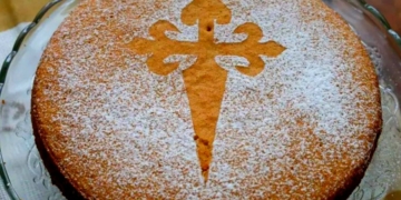 Receita da Tarte de Santiago