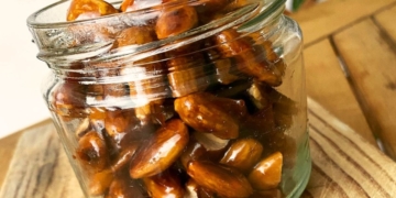 Receita das Amêndoas Caramelizadas