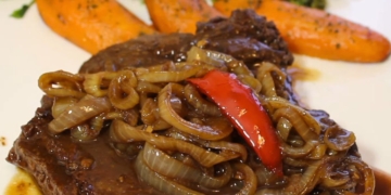 Receita dos melhores Bifes com Cebolada 