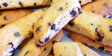 Receita dos deliciosos Biscoitos de Amêndoa e Chocolate