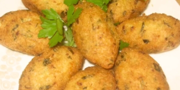 Receita dos Bolinhos de Bacalhau 