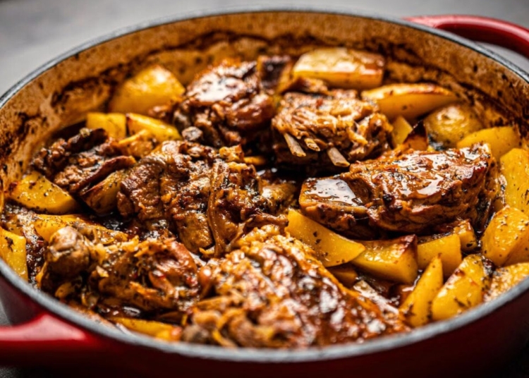 Receita de Cabrito Assado no Forno super tenro