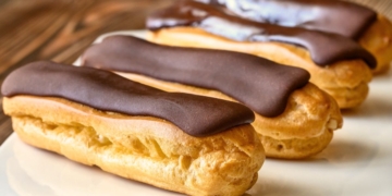 Receita deliciosa de Éclairs