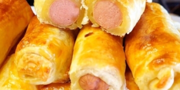Receita do Enroladinho de Salsicha