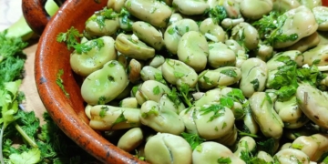 Receita de Favas Cozidas