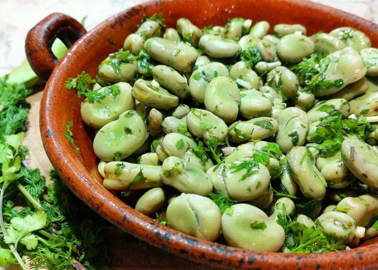 Receita de Favas Cozidas