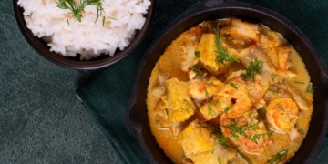 Receita da Moqueca de Camarão