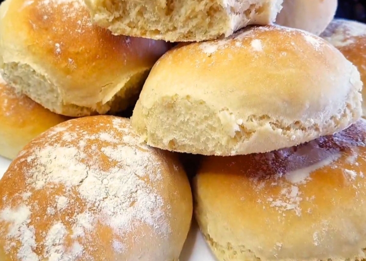 Receita do Pão mais simples