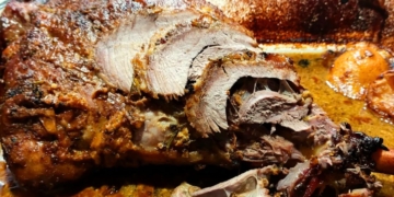 Receita da Perna de Borrego no Forno irresistível