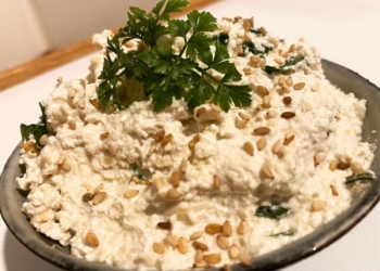 Receita de Ricota de Caju e Soja