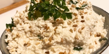 Receita de Ricota de Caju e Soja