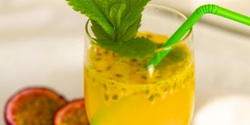 Receita da Sangria de Maracujá leve e fresca