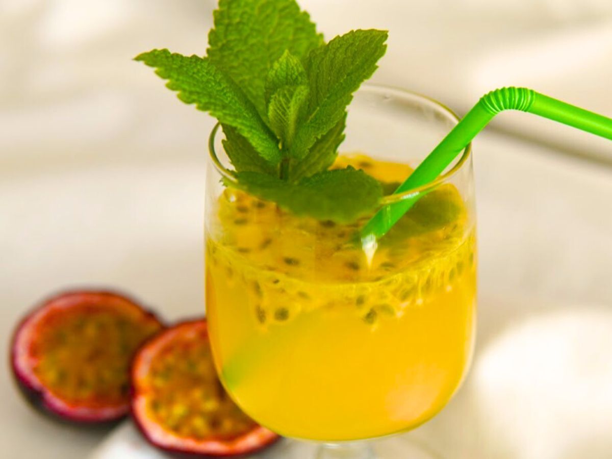 Receita da Sangria de Maracujá leve e fresca