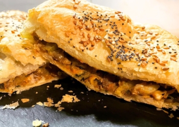 Receita do Strudel de Lentilhas