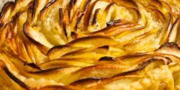 Receita deliciosa da Tarte Roseta de Maçã