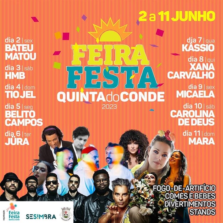 Festas da Quinta do Conde regressam com cartaz de luxo e deliciosos
