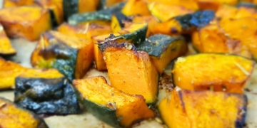 Receita de Abóbora Assada no Forno