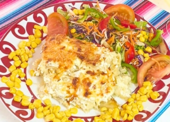 Receita do Bacalhau com Natas simples