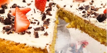 Receita do Bolo de Amêndoa
