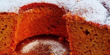 Receita do Bolo de Beterraba