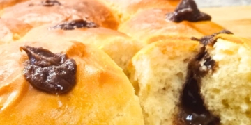 Receita deliciosa do Brioche com Chocolate