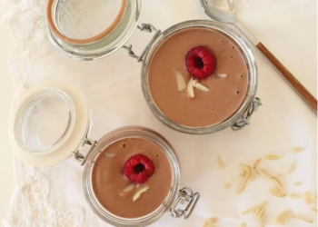 Receita da Mousse de Cacau e Amendoim