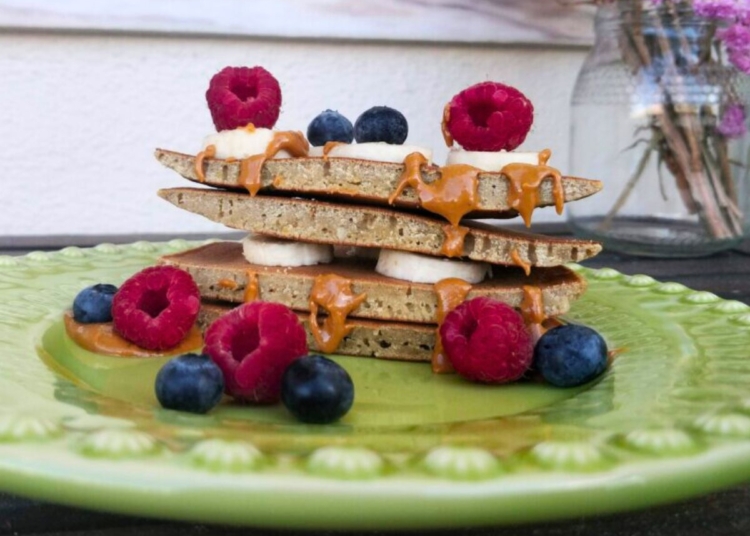 Receita das Panquecas de Grão-de-Bico
