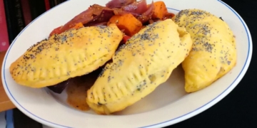 Receita de Pastéis de Espinafres e Cogumelos