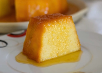 Receita deliciosa de Pudim de Pão e Coco