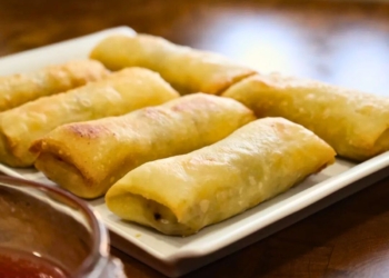 Receita dos Rolinhos Primavera