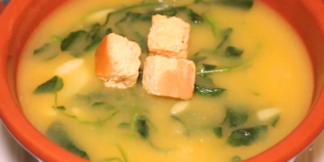 Receita da Sopa de Agrião