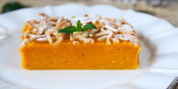 Receita da Tarte de Cenoura e Amêndoa