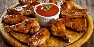 Receita das Asas de Frango com Molho Picante