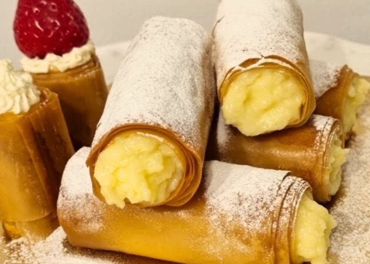 Receita de Canelones Doces