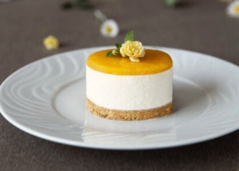 Receita do Cheesecake de Manga