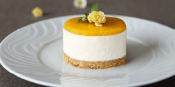 Receita do Cheesecake de Manga