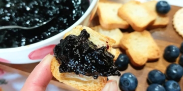 Receita do Doce de Mirtilos muito fácil