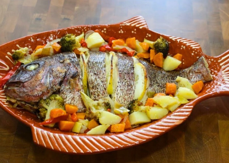 Receita de Pargo no Forno com Limão