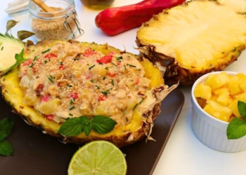 Receita do Peru Tropical 
