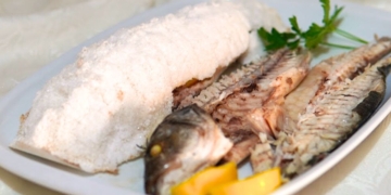 Receita tradicional de Robalos ao Sal