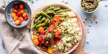 Receita da Salada de Quinoa e Frango